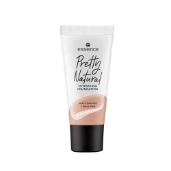 Essence Pretty Natural Hydrating Foundation 200 Warm Sun Medium Coverage Sensitive Skin Makeup