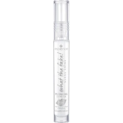 Essence What The Fake! Glass Shine Lip Filler Transparent Lip Gloss 4.2ml for Fuller Lips