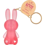 إيسنس SOMEBUNNY LIKE YOU ملمع شفاه 01 – ملمع شفاه بتصميم أرنب مع ميدالية، لون شفاف ولمعان ثلاثي الأبعاد لإطلالة طبيعية مشرقة - ايسنس