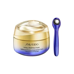 Shiseido Vital Perfection Uplifting and Firming Advanced Eye Cream 15ml for Wrinkles Sagging Dark Circles