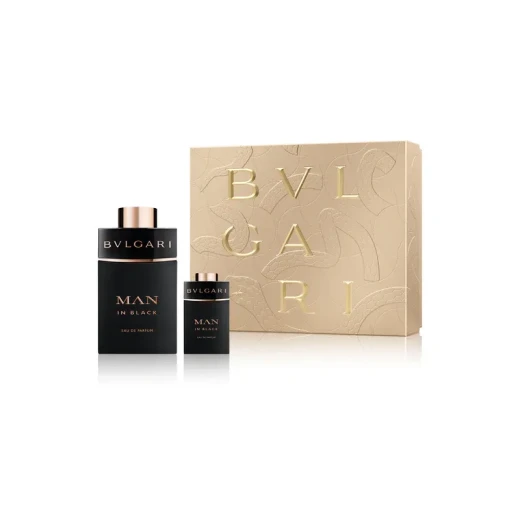 مجموعة عطر بولغاري مان إن بلاك أو دي بارفان للرجال، 100 مل و 15 مل مجموعة عطر بولغاري مان إن بلاك أو دي بارفان للرجال، 100 مل و 15 مل