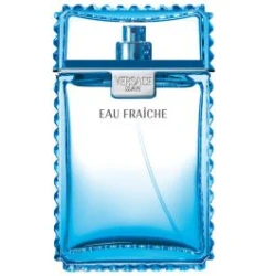 Versace Man Eau Fraiche Eau de Toilette 200ml: Citrus & Woody Fragrance for Men, Long Lasting Scent