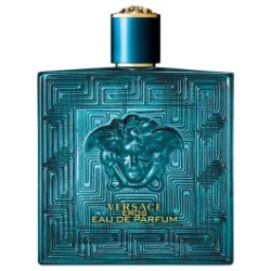 Versace Eros Eau de Parfum for Men 200ml: Experience a Captivating Woody Fragrance with a Sensual Vanilla and Leather Base, Long Lasting Scent