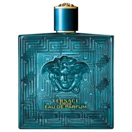 Versace Eros Eau de Parfum for Men 200ml: Experience a Captivating Woody Fragrance with a Sensual Vanilla and Leather Base, Long Lasting Scent