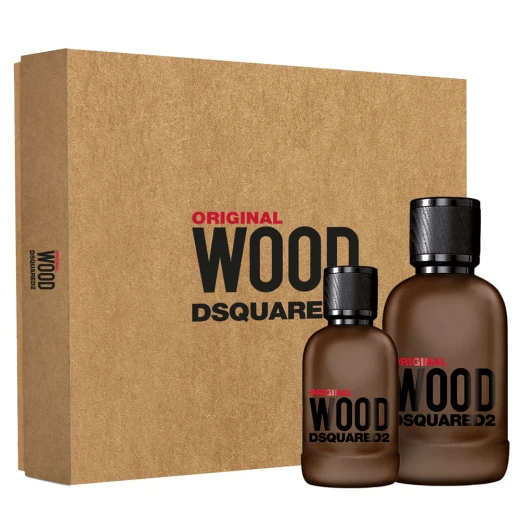 مجموعة هدايا دي سكويرد2 اوريجينال وود للرجال عطر أو دو بارفان عطر خشبي عطري 100 مل 30 مل مجموعة هدايا دي سكويرد2 اوريجينال وود للرجال عطر أو دو بارفان عطر خشبي عطري 100 مل 30 مل