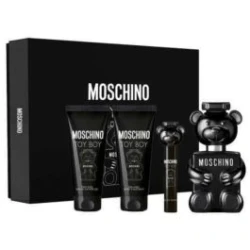 Moschino Toy Boy Eau De Parfum Gift Set For Men 100ml, 10ml, Shower Gel, After Shave Balm