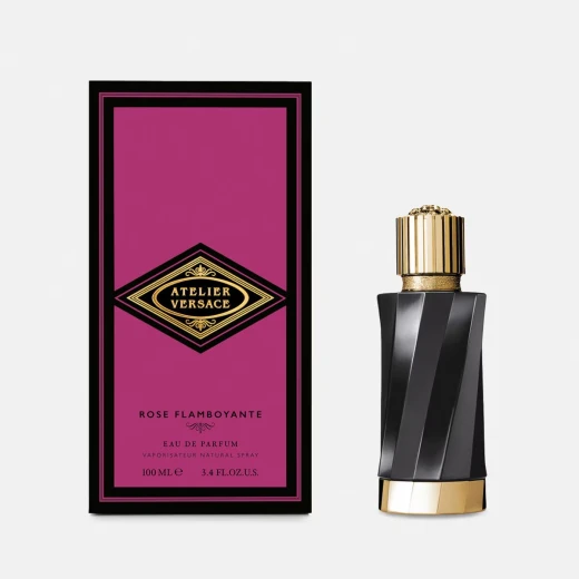 Atelier Versace Rose Flamboyante EDP 100ml, Luxurious Floral Fragrance for Women Atelier Versace Rose Flamboyante EDP 100ml, Luxurious Floral Fragrance for Women