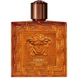 Versace Eros Najim Parfum 100ml for Men: Aromatic & Ambery Oud & Cedarwood Fragrance