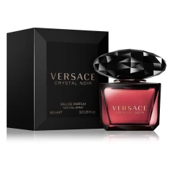 Versace Crystal Noir Women Eau De Parfum Spray 90ml 3.0oz - Floral and Sensual Fragrance