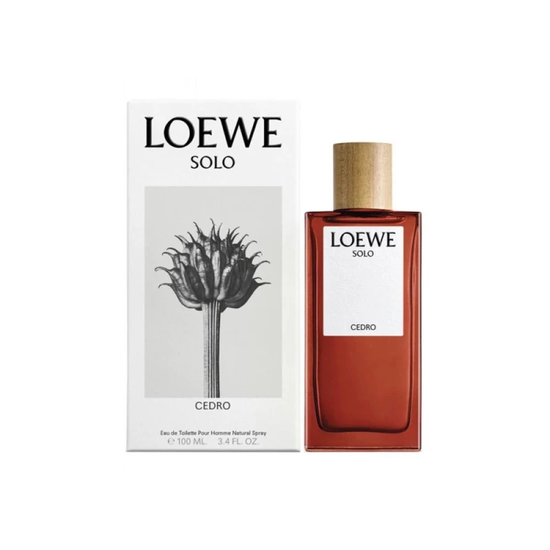 لووي سولو سيدرو ماء تواليت 100 مل للرجال عطر خشبي توابل يدوم طويلا - Loewe