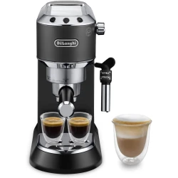 De'Longhi Dedica Style Espresso Machine for Coffee & Cappuccino - Compact Design
