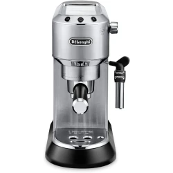De'Longhi Dedica Deluxe Metallic Espresso Machine - 35oz Water Tank, Automatic Brewing