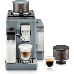 De'Longhi Rivelia EXAM440.55.G Pebble Grey Fully Automatic Coffee Machine with LatteCrema