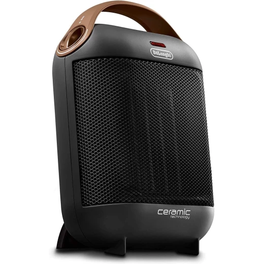 سخان مروحة سيراميك De'Longhi HFX30C18IW - أبيض، ترموستات قابل للتعديل، ميزات السلامة سخان مروحة سيراميك De'Longhi HFX30C18IW - أبيض، ترموستات قابل للتعديل، ميزات السلامة