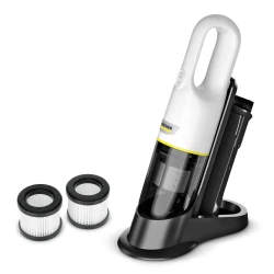 Kärcher CVH 3 Plus Handheld Vacuum Cleaner, Cordless, White, HEPA Filter, 20 Minute Runtime