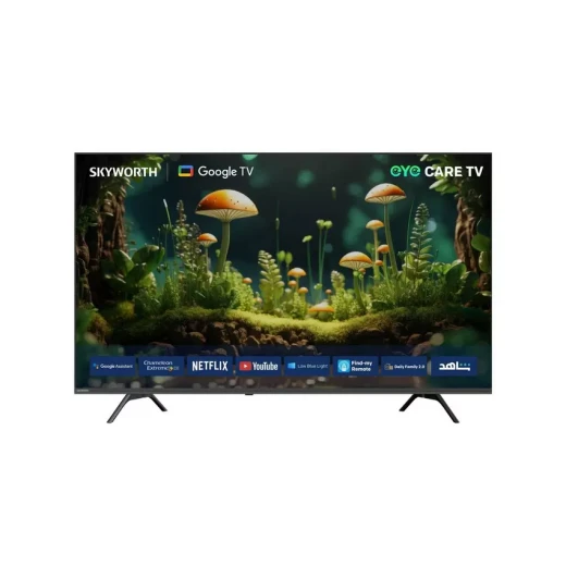 تلفزيون سكاي وورث 60 بوصة 4K ذكي جوجل - 3 منافذ HDMI و 2 USB تلفزيون سكاي وورث 60 بوصة 4K ذكي جوجل - 3 منافذ HDMI و 2 USB