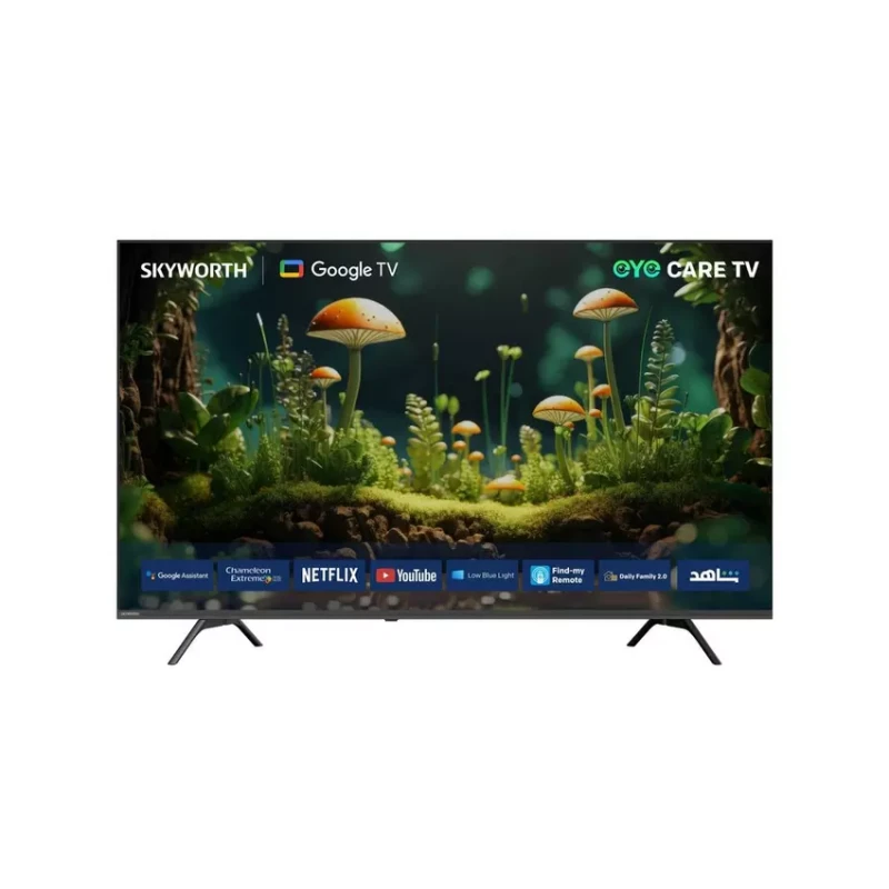 تلفزيون سكاي وورث 60 بوصة 4K ذكي جوجل - 3 منافذ HDMI و 2 USB - سكي ورث