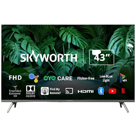 تلفزيون سكاي وورث 43 بوصة ذكي بنظام أندرويد 2K LED مع 2 HDMI و USB تلفزيون سكاي وورث 43 بوصة ذكي بنظام أندرويد 2K LED مع 2 HDMI و USB