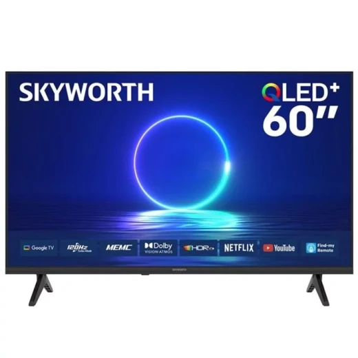 تلفزيون سكاي وورث 60 بوصة سمارت 4K QLED موديل 60Q6800H، شاشة Ultra HD بدقة عالية، تقنية Quantum Dot مع دعم HDR، ألوان واقعية وتباين قوي، نظام ذكي للتطبيقات والبث، تجربة مشاهدة سينمائية في المنزل تلفزيون سكاي وورث 60 بوصة سمارت 4K QLED موديل 60Q6800H، شاشة Ultra HD بدقة عالية، تقنية Quantum Dot مع دعم HDR، ألوان واقعية وتباين قوي، نظام ذكي للتطبيقات والبث، تجربة مشاهدة سينمائية في المنزل