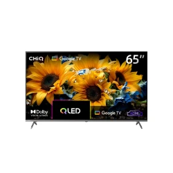 CHiQ 65 Inch 4K QLED Google TV, Smart Voice Control, HDR10, Bluetooth 5.1, Model U65QM10