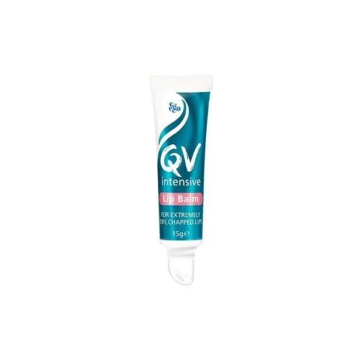 مرطب شفاه QV المكثف 15 جم: ترطيب عميق للشفاه الجافة والمتشققة بشدة، يوفر راحة تدوم طويلاً، موصى به من قبل أطباء الجلدية - كيو في - Image 2