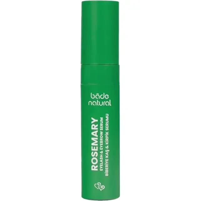 Bade Natural Rosemary Eyebrow and Eyelash Serum 10ml, Nourishing and Strengthening Formula - Bade Natural