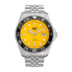 Cat R Type 1.2 Yellow Watch Stainless Steel 43mm Case 100M Water Resistant