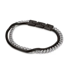 Cat J024B90101 Bracelet Stainless Steel Silver Women's Jewelry Elegant Design Featuring Durable Construction and Sparkling Finish Perfect for Everyday Wear and Special Occasions