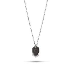 Cat J024N00121 Necklace Stainless Steel Silver Pendant for Women