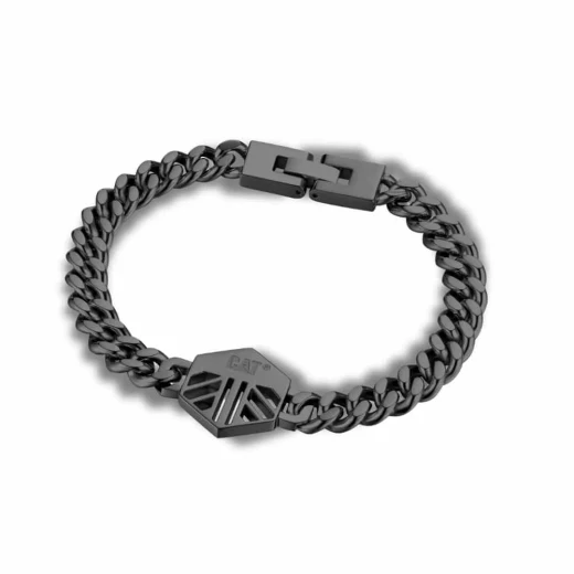 Cat J046B00111 Bracelet Stainless Steel Silver Women's Jewelry Elegant Design Durable Accessory Perfect Gift For Her Adjustable Size Cat J046B00111 Bracelet Stainless Steel Silver Women's Jewelry Elegant Design Durable Accessory Perfect Gift For Her Adjustable Size