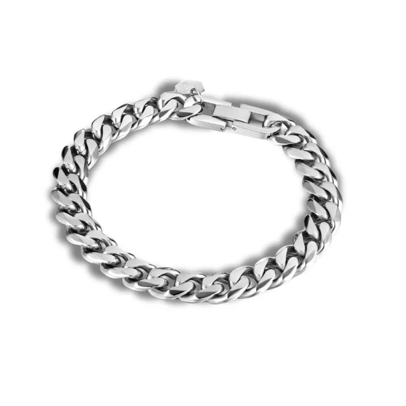 Cat J050B00111 Bracelet Stainless Steel Silver Women's Jewelry Elegant Design Featuring Durable Construction, Perfect For Everyday Wear Or Special Occasions, Stylish Accessory - CAT