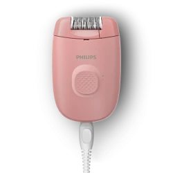 Philips Epilator Series 2000 Corded Epilator for Legs, Gentle Hair Removal, Up to 4 Weeks Smoothness