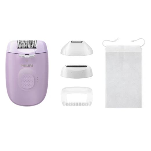 Philips Epilator Series 4000 Corded Epilator for Women, Gentle Hair Removal, with LED Light, 4 Accessories Philips Epilator Series 4000 Corded Epilator for Women, Gentle Hair Removal, with LED Light, 4 Accessories