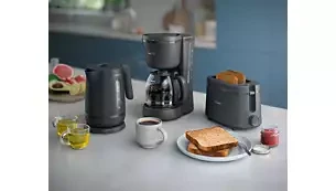 غلاية فيليبس 1000 سيريز كهربائية، غليان سريع، 1.7 لتر، أبيض، تصميم لاسلكي - فيليبس - Image 3