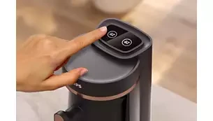 آلة صنع القهوة التركية فيليبس سلسلة 5000 أسود نحاسي مصقول سعة 4 أكواب - فيليبس - Image 3