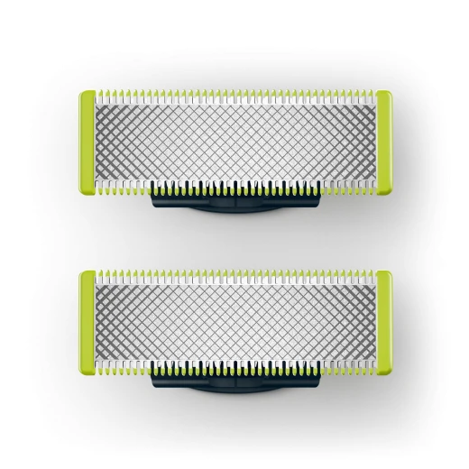شفرة بديلة لـ Philips OneBlade QP220/50، تشذيب، تحديد، حلاقة، ستانلس ستيل، عبوة 2 - فيليبس - Image 2