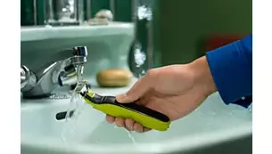 شفرة بديلة لـ Philips OneBlade QP220/50، تشذيب، تحديد، حلاقة، ستانلس ستيل، عبوة 2 - فيليبس - Image 7