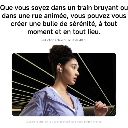سماعات ريدمي بودز 6 لايت اللاسلكية: بطارية 37 ساعة، إلغاء الضوضاء النشط، أسود - شاومي - Image 10