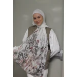 Azalea Georgette Chiffon Hijab: Elegant, Soft, Comfortable, and Easy-to-Wear Daily Scarf with Exclusive Designs and 300x70cm Size - Azalea