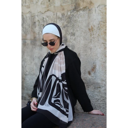 Ultimo Georgette Chiffon Hijab Scarf Soft Lightweight 300x70cm for Women - Ultimo - Image 2