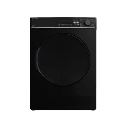 Sharp 9kg Condenser Clothes Dryer - Black - 15 Programs - Energy Efficiency Class B - Equipped with a child safety lock for safe and efficient drying of clothes