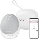Momcozy M9 Single Hands-Free Breast Pump - 24mm Portable Grey for Discreet Pumping - Momcozy