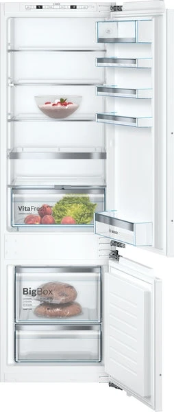 ثلاجة وفريزر مدمجة Bosch Serie 6 276L 60 سم - KIS87AF30U - بوش