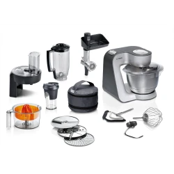 Bosch MUM 5 Kitchen Machine 1000W Silver, 3.9L Bowl, 7 Speed Settings