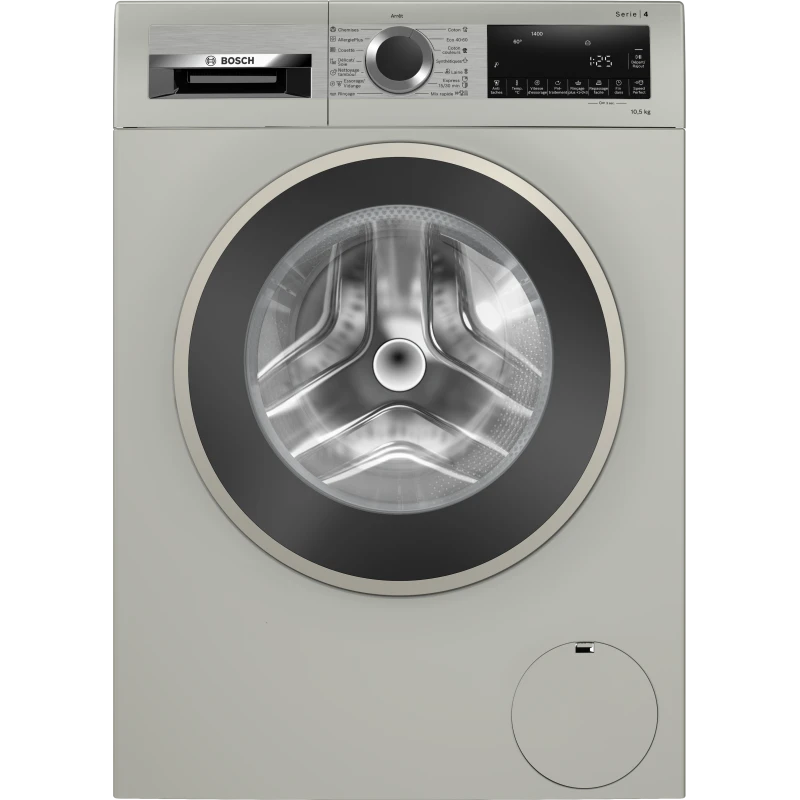 غسالة ملابس بوش WGA254XVDZ تحميل أمامي 10 كجم جرافيت EcoSilence Drive - بوش