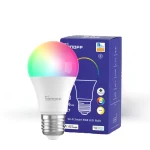 لمبة SONOFF الذكية RGB LED E27 - واي فاي، تحكم صوتي وتطبيقات - سونوف