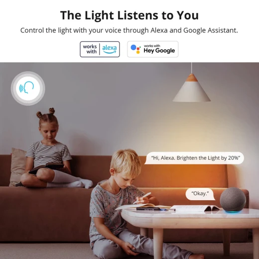 لمبة SONOFF الذكية RGB LED E27 - واي فاي، تحكم صوتي وتطبيقات - سونوف - Image 6