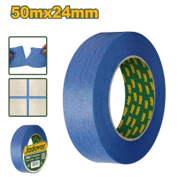 JADEVER Blue Masking Tape 24mm x 50m Easy Peel, for Painting & Edging (JDPN5H24)