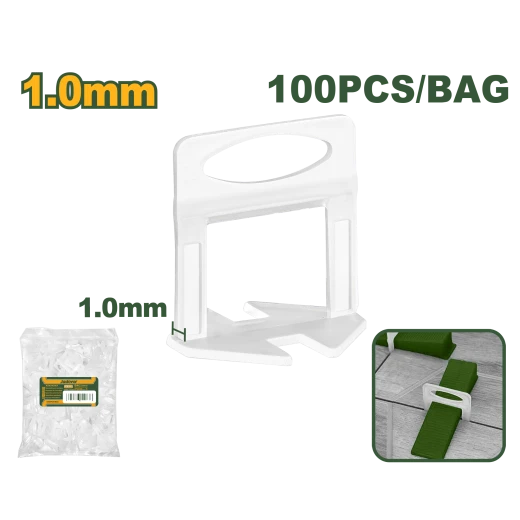 JADEVER Tile Leveler 1.0mm | 100pcs per Bag (JDXZ2001)