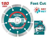 قرص قطع ماسي جاف TOTAL 180 مم - 7 بوصة (TAC2111803) - توتال